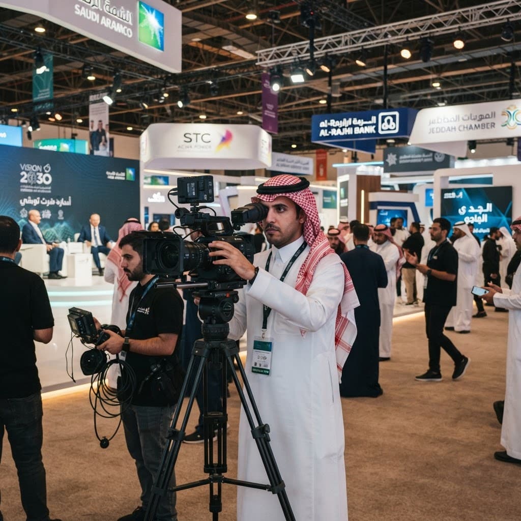 تغطية المعارض والمؤتمرات