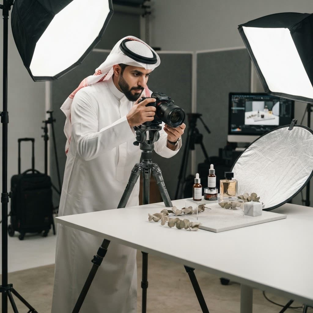 تصوير المنتجات باحتراف